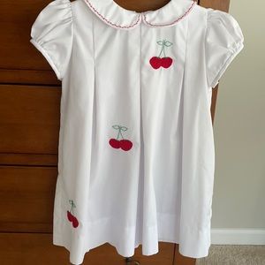 TPP red Cherry dress, size 5, EUC